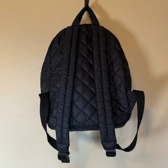 Kate Spade New York Womens Quilted Nylon Black Backpack - Picture 4 of 13